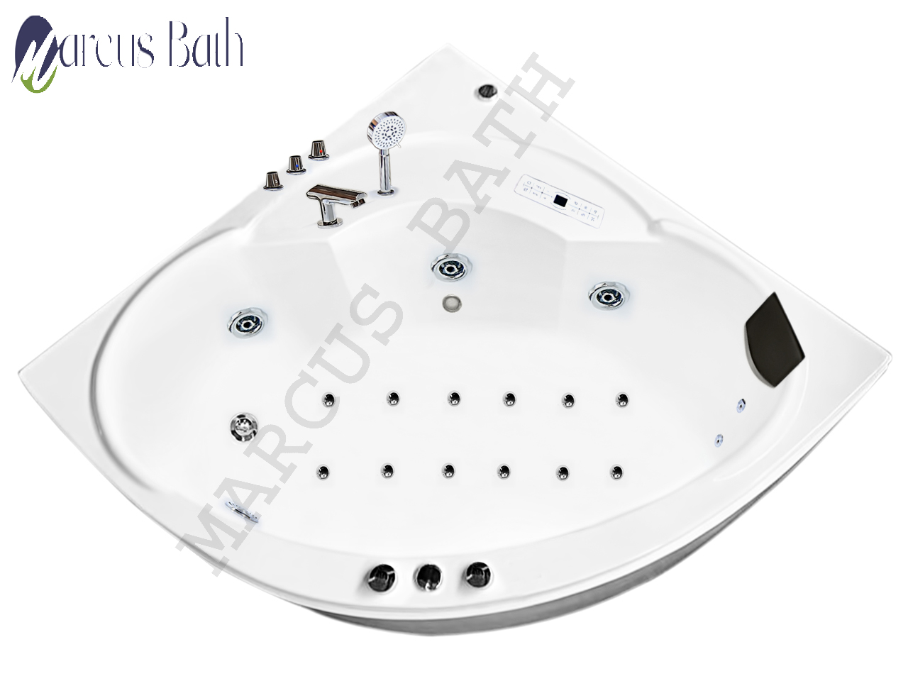 MB-018 Round Jacuzzi Bathtub - Premium Indian Brand