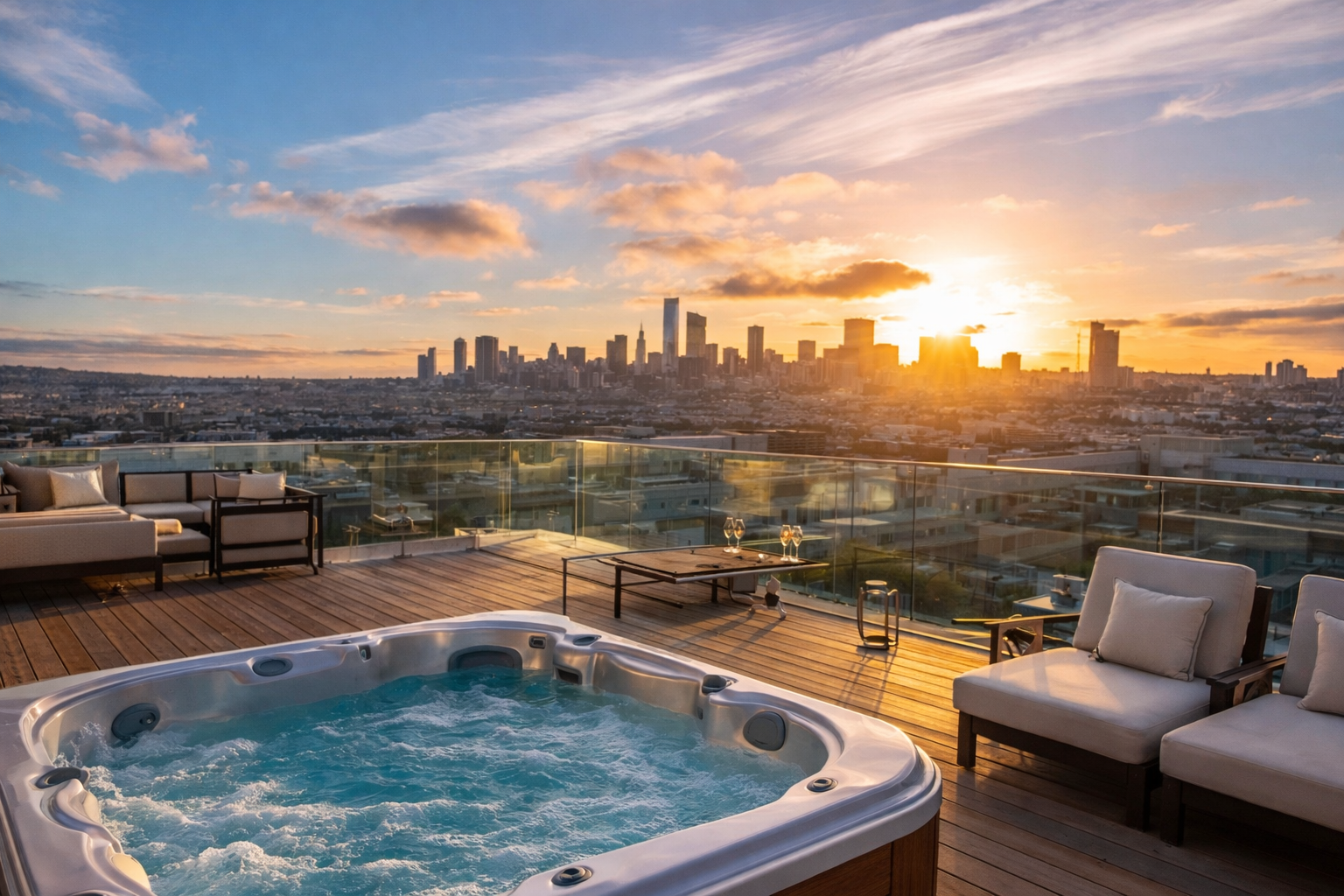 Custom luxury bathtub