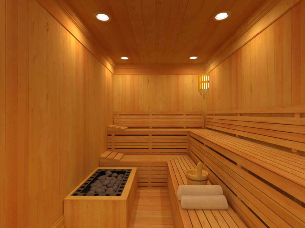 Square Home Sauna 8x8 — Marcus Bath
