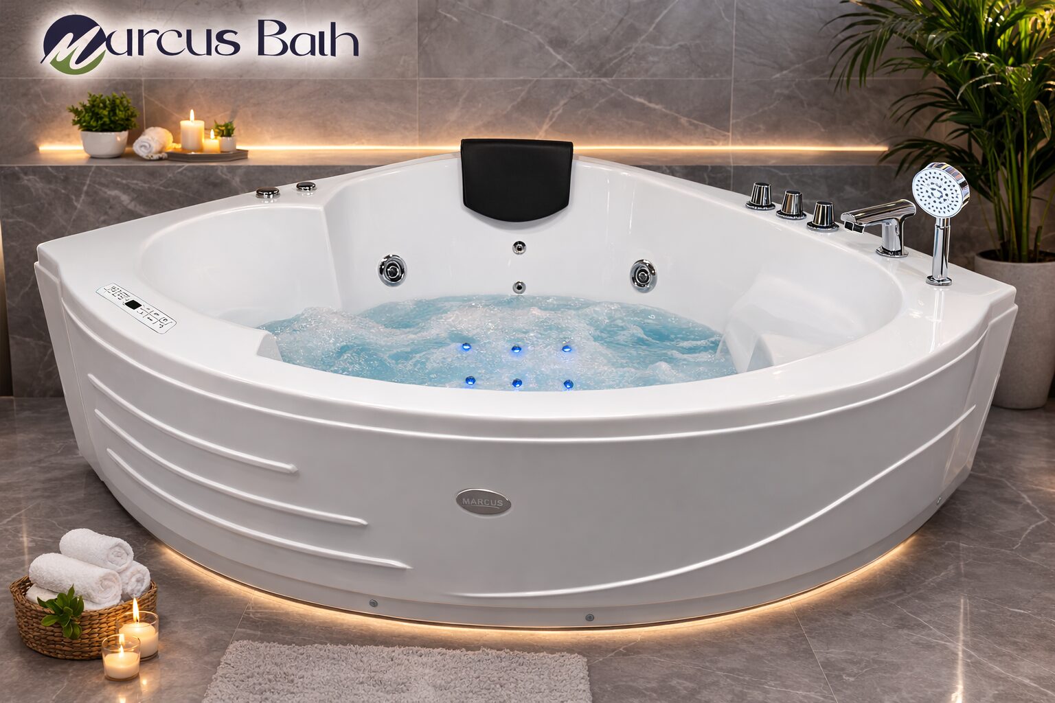 MB-023 Hydrotherapy Jacuzzi Bathtub - Premium Manufacturer India