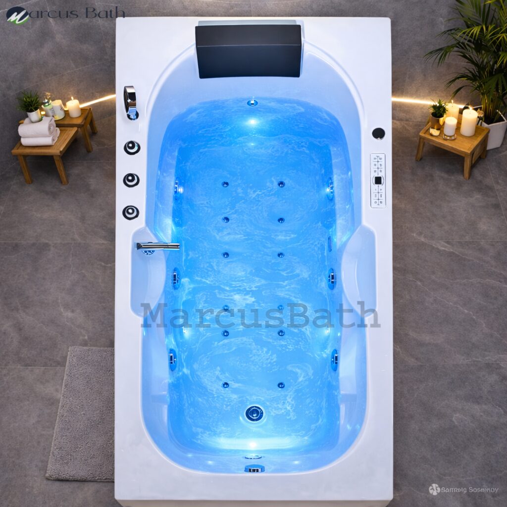 MB-008 Luxury Soak Jacuzzi Bathtub Made in India