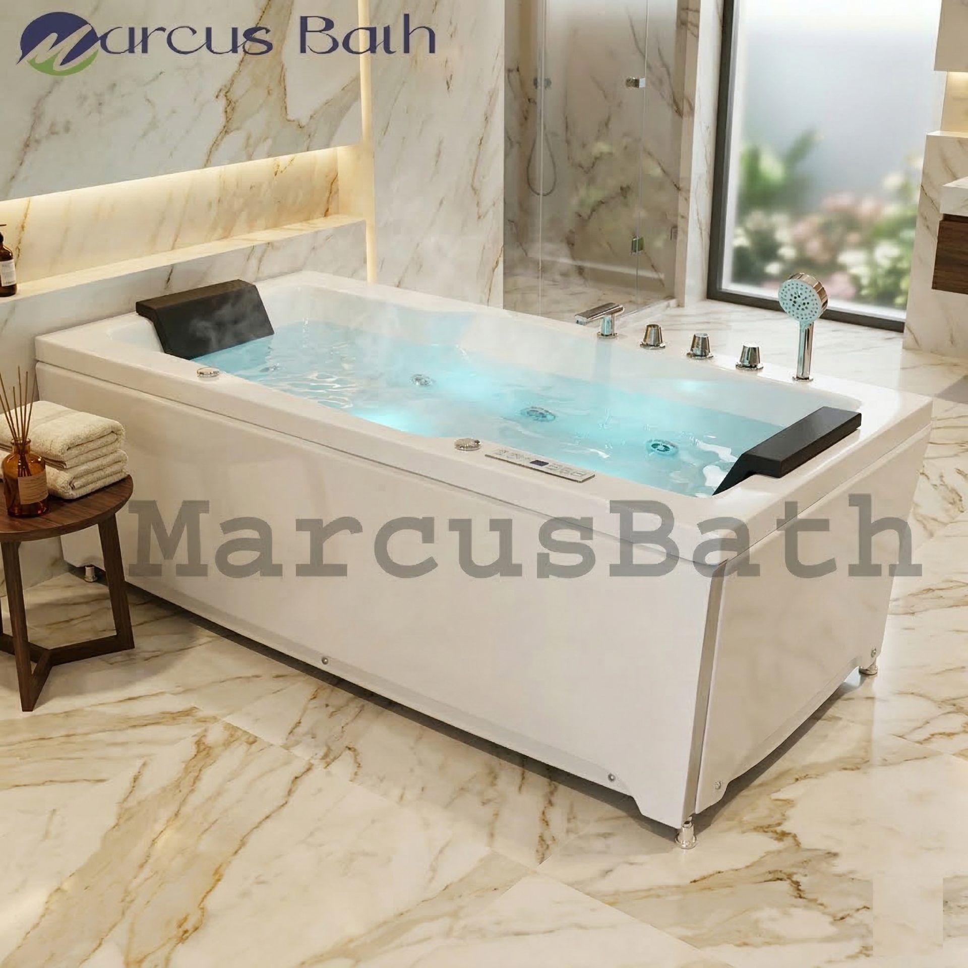MB-013 Hydrotherapy Jacuzzi Bathtub Premium