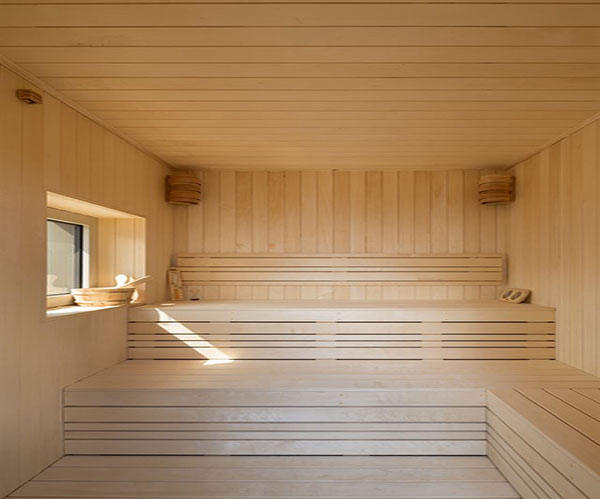Luxury Spa Sauna Enclosure — Marcus Bath