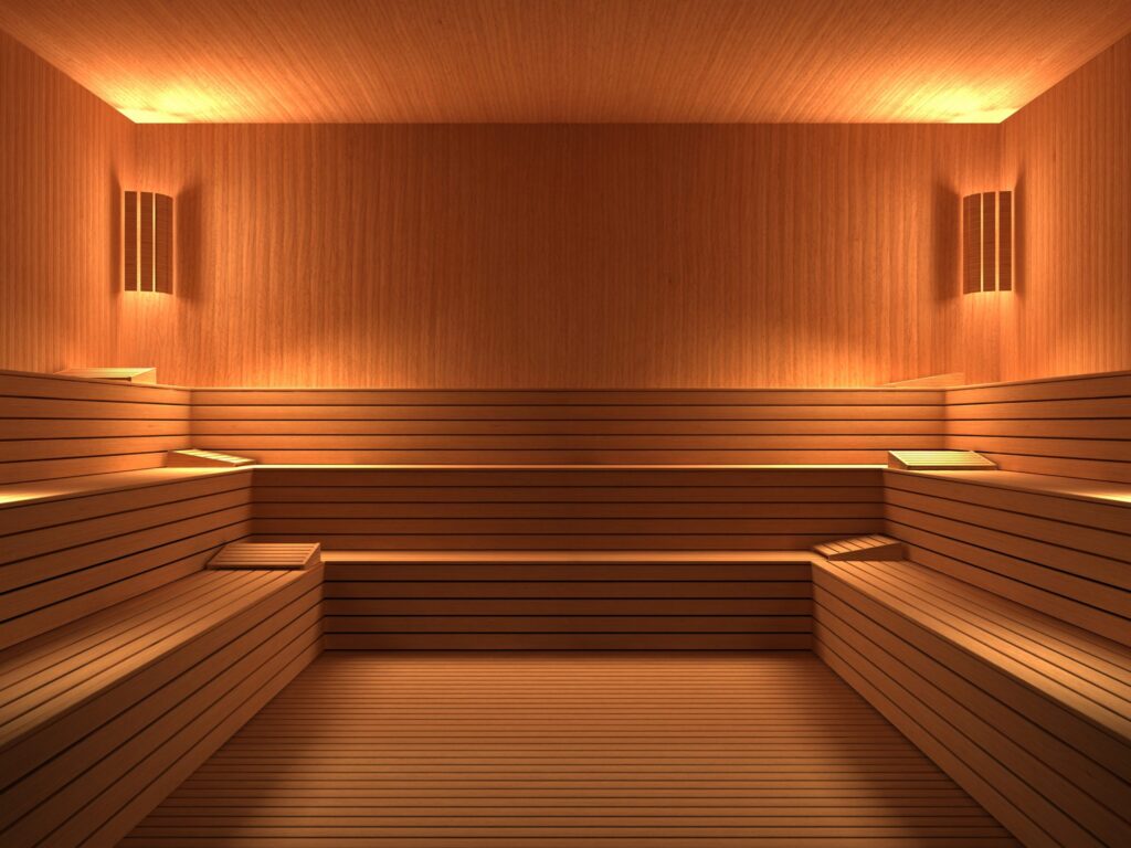 Large Commercial Sauna Suite 12x8 — Marcus Bath