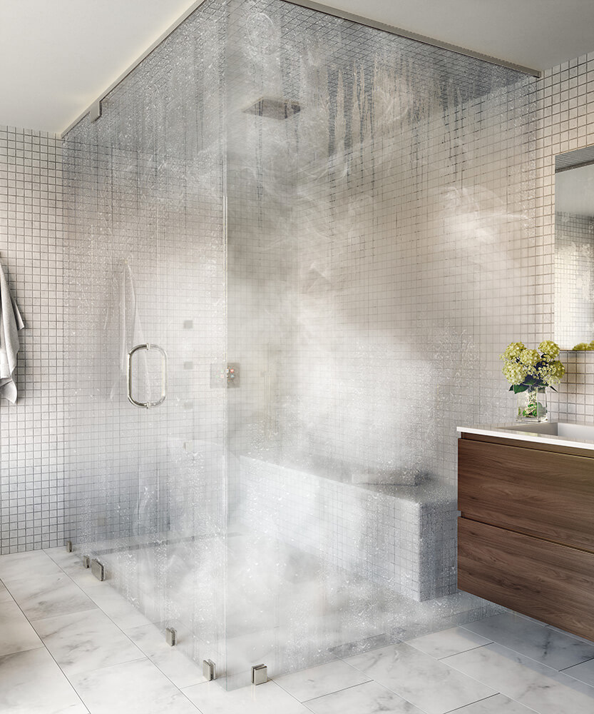 Custom Home Steam Room