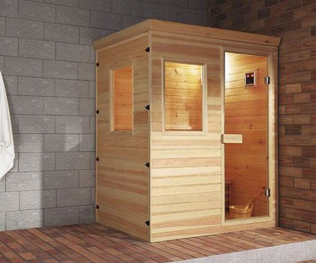 Compact 2-Person Home Sauna — Marcus Bath