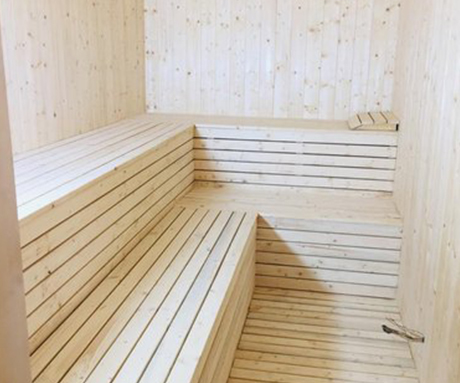 Dry Sauna room view